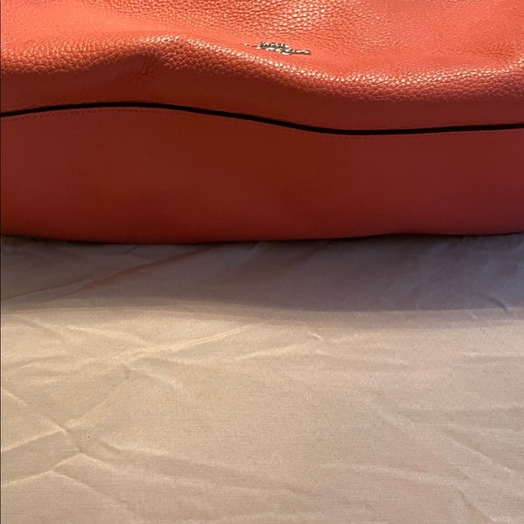 Coach Pink Leather Shoulder Bag - Picture 4 of 6